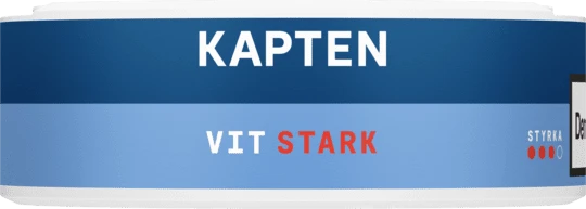 Kapten Vit Portion Stark