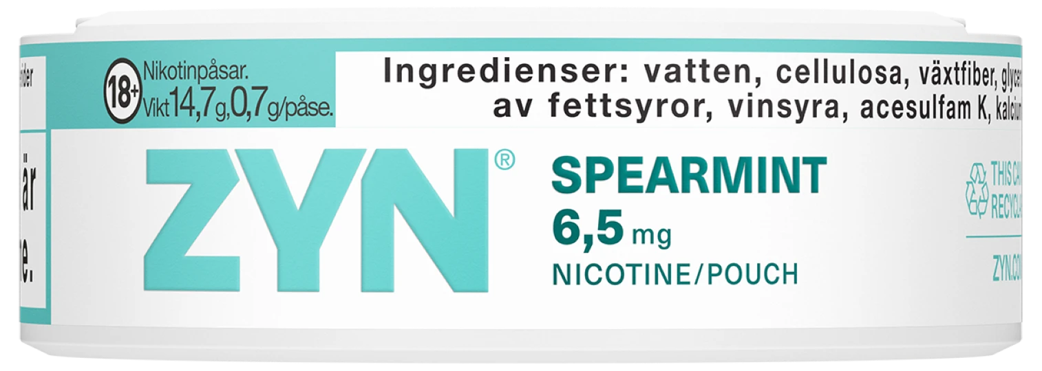 ZYN Spearmint Slim Normal