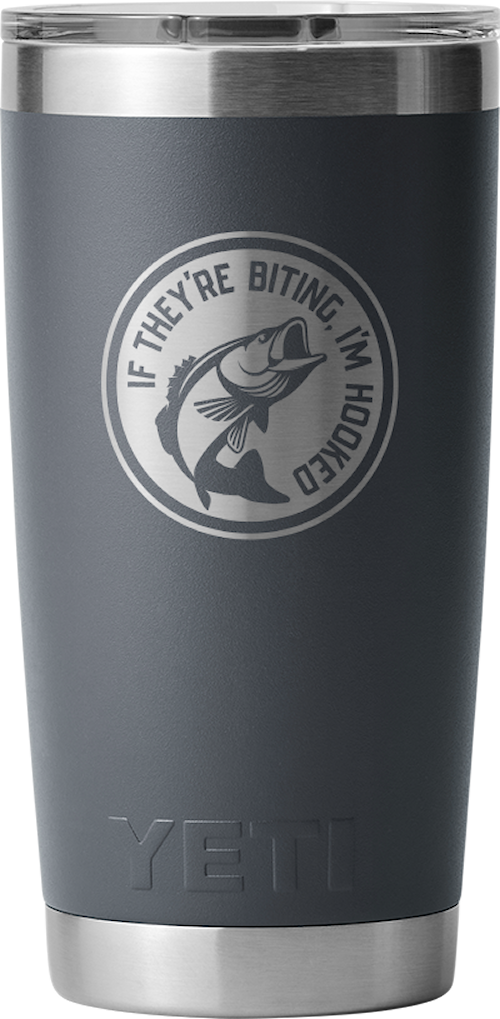 Limited Edition Yeti Rambler 20oz Fish Edition