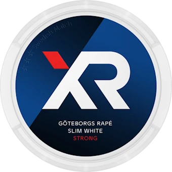 XR Göteborgs Rapé Slim White Portion Strong