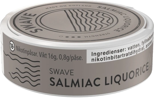 Swave Salmiac Liquorice Slim Strong