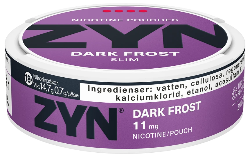 ZYN Dark Frost Slim Extra Strong