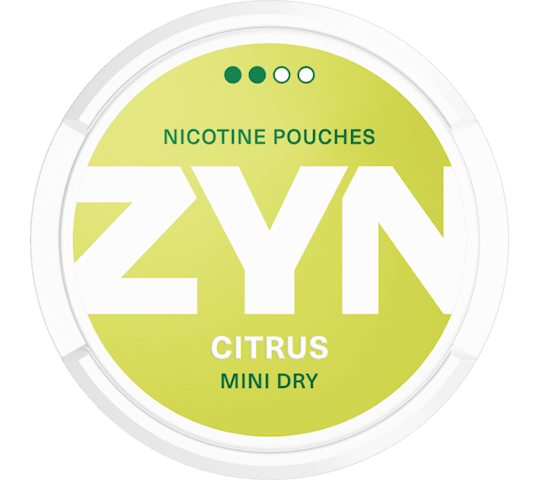 ZYN Mini Dry Citrus All White