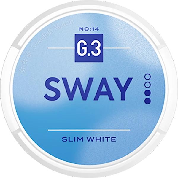 G.3 Sway Slim White Normal
