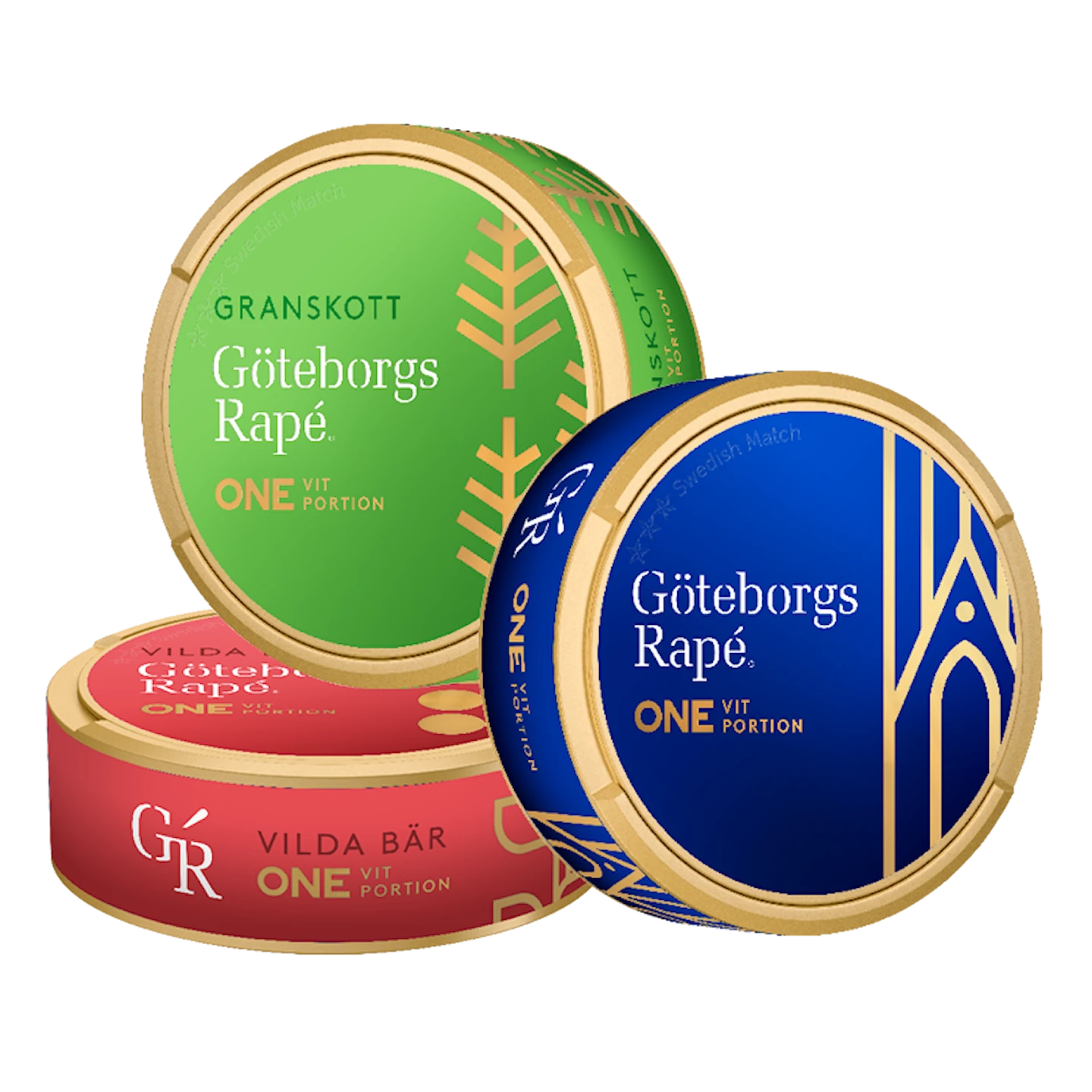 Göteborgs Rapé White Portion Mixpack