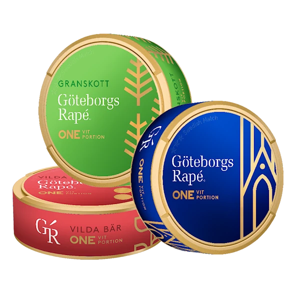 Göteborgs Rapé White Portion Mixpack