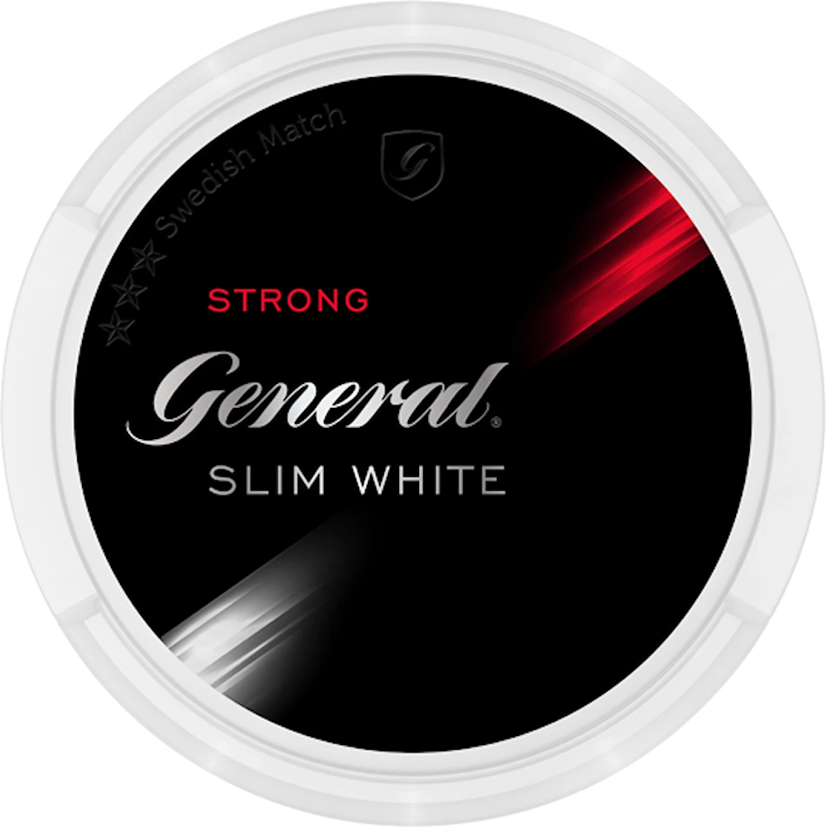 General Slim White Portion Strong