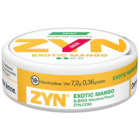 ZYN Exotic Mango Mini Normal