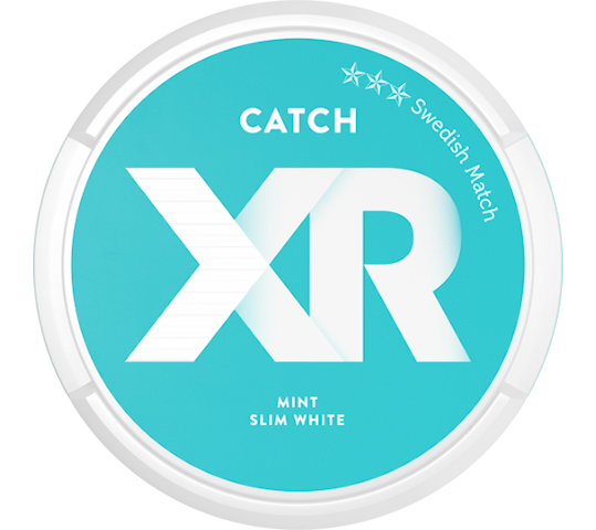 XR Catch Mint - Slim White Portionssnus  Swedish Match