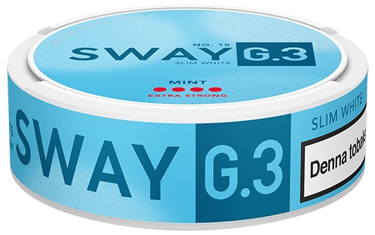 G.3 Sway Slim White Extra Strong