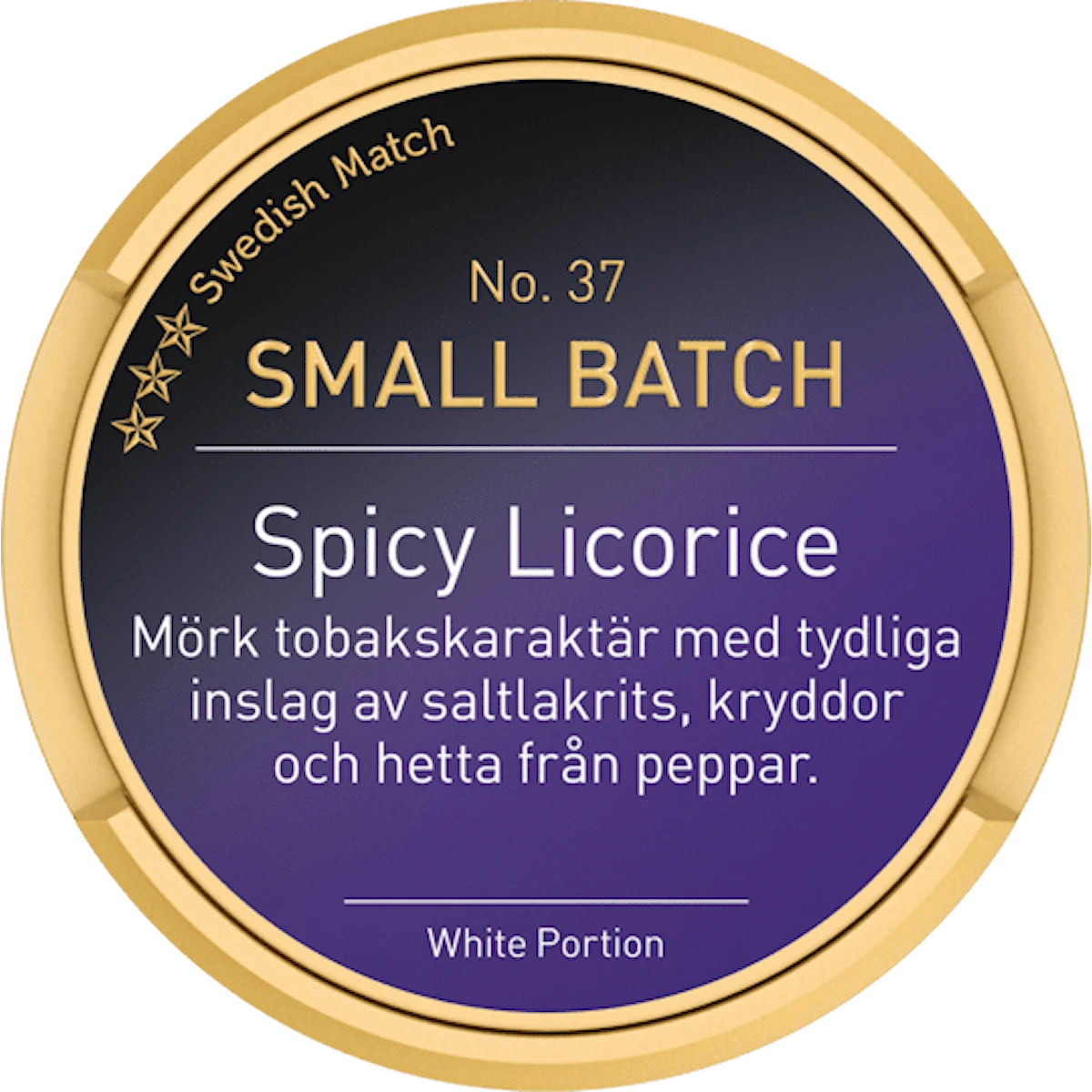 Small Batch No. 37 Spicy Licorice White Portion