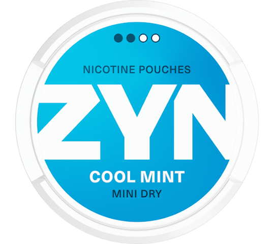 ZYN Mini Dry Cool Mint All White