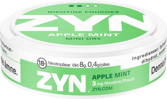 ZYN Apple Mint Mini Dry Normal