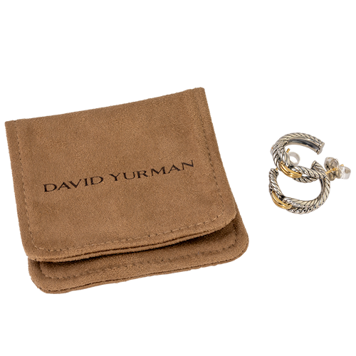 David Yurman Cable Loop Hoop Earrings