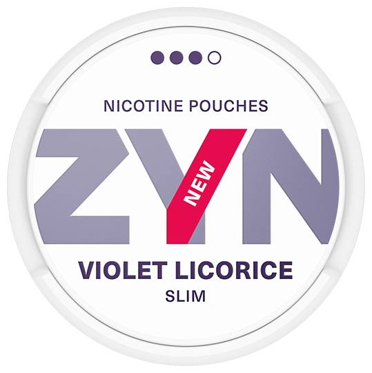 ZYN Violet Licorice Slim Strong