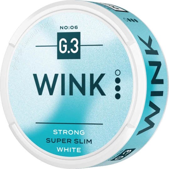 G.3 Wink Super Slim White Strong