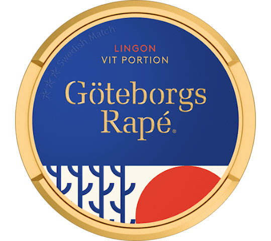 Göteborgs Rapé Lingon White Portion