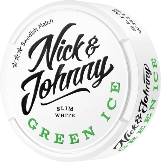 Nick & Johnny Green Ice White Slim