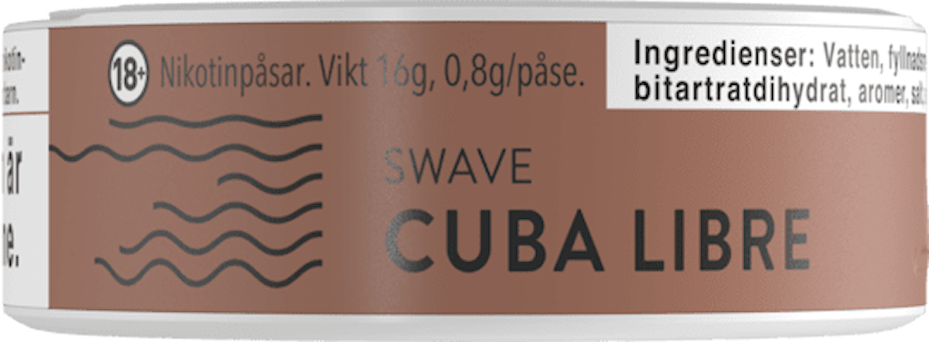 Swave Cuba Libre Slim All White Strong