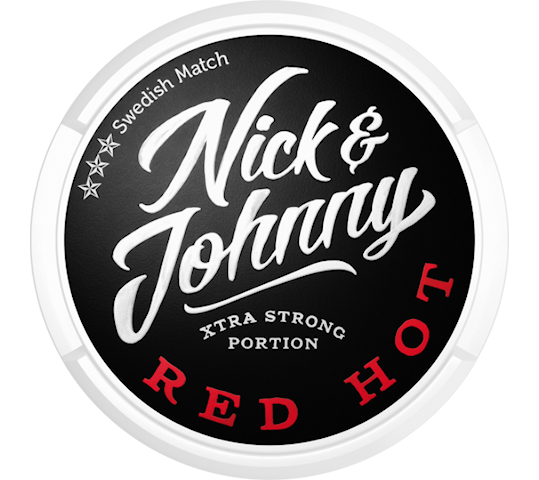 Nick & Johnny Red Hot Portion Extra Strong
