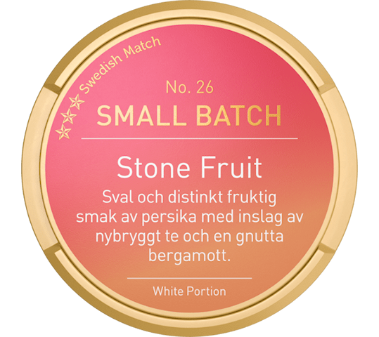 Small Batch No. 26 Stone Fruit White Portion