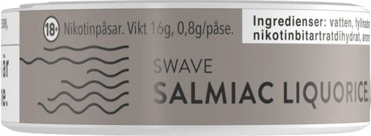 Swave Salmiac Liquorice Slim Strong