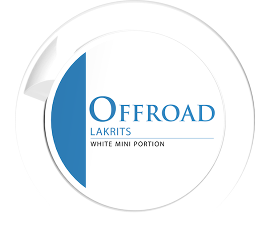 Offroad Lakrits White Portion Mini