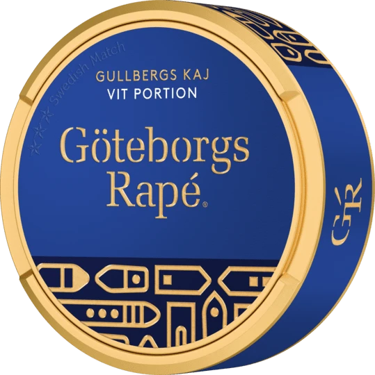 Göteborgs Rapé Gullbergs Kaj White Portion