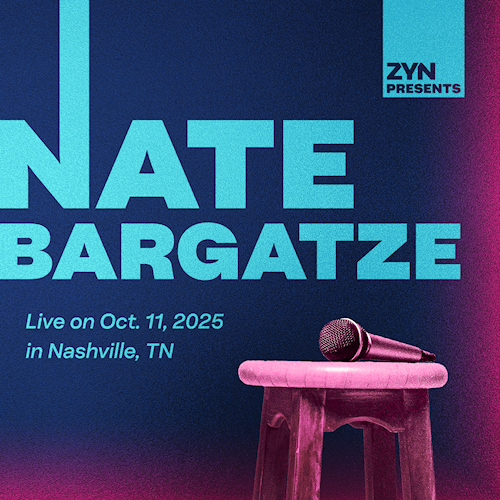 ZYN Presents: Nate Bargatze