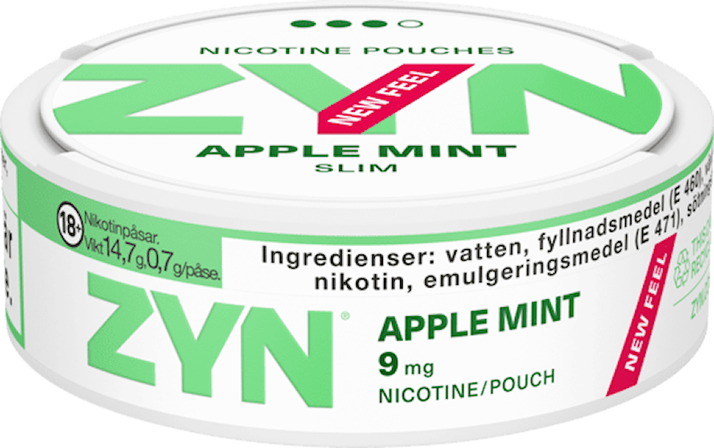ZYN Apple Mint Slim Strong