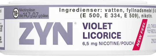ZYN Violet Licorice Slim Normal