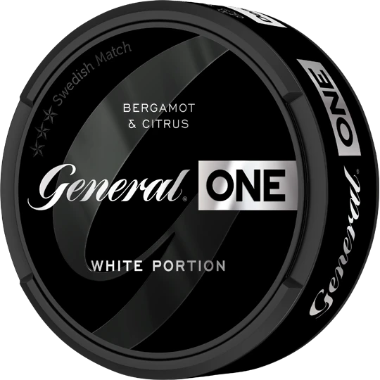 General ONE White Portion Strong