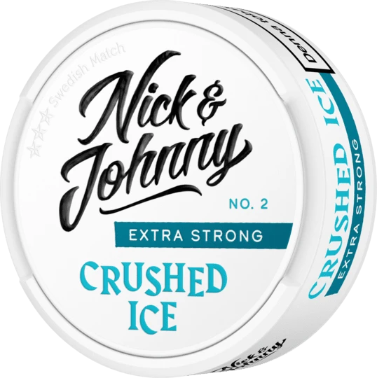Nick & Johnny Crushed Ice White Extra Strong