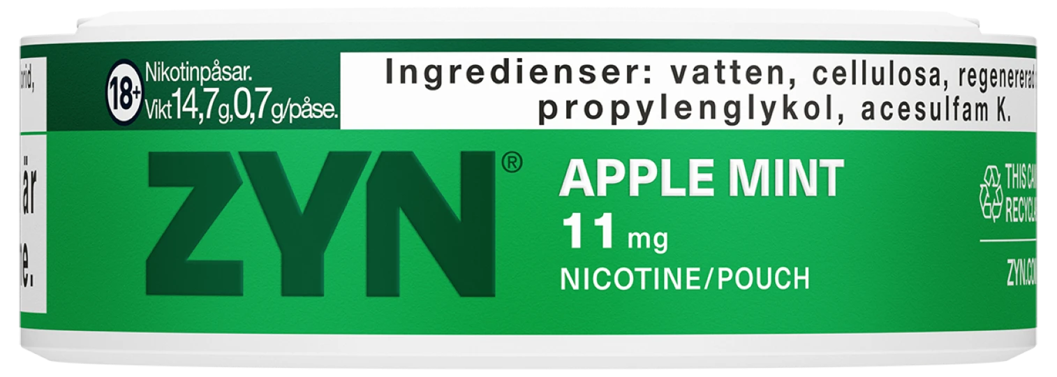 ZYN Apple Mint Slim Extra Strong