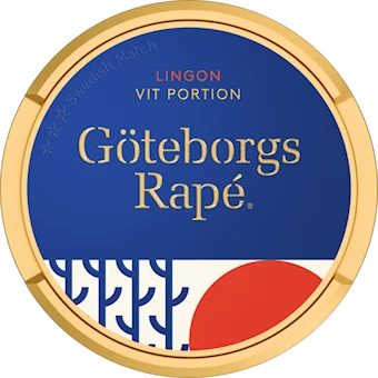 Göteborgs Rapé Lingon White Portion