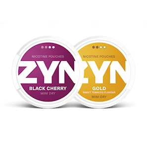 ZYN Gold & Black Cherry Normal Mixpaket