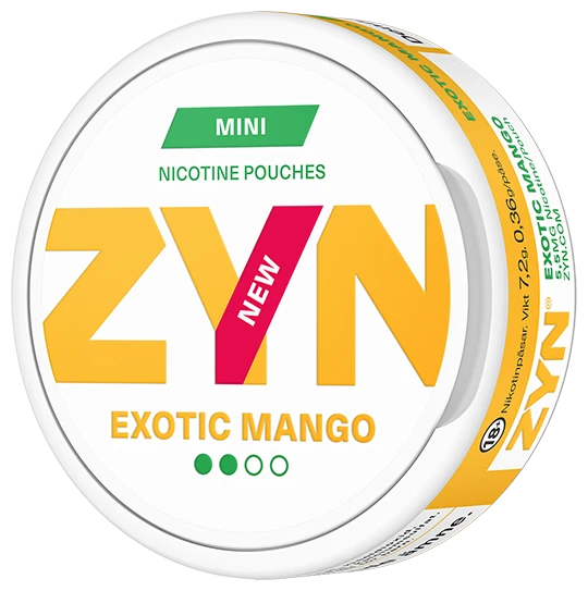 ZYN Exotic Mango Mini Normal