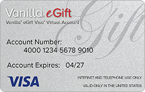 E-Gift Card: Visa $25