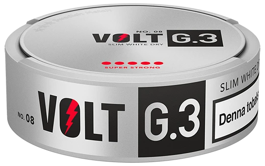 G.3 Volt Slim White Dry Super Strong