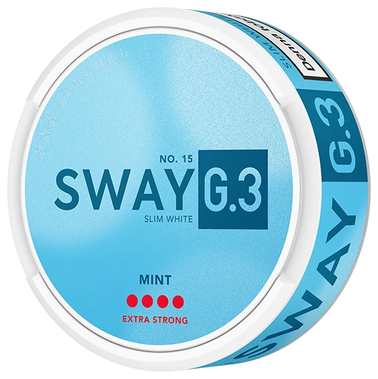 G.3 Sway Slim White Extra Strong