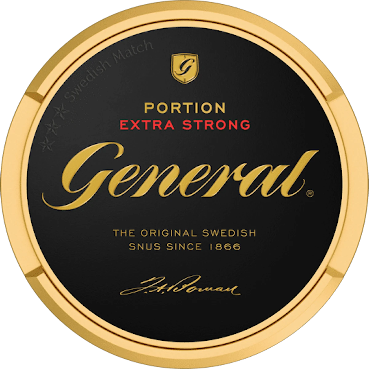 General Original Portion Extra Strong - Senaste produktionen