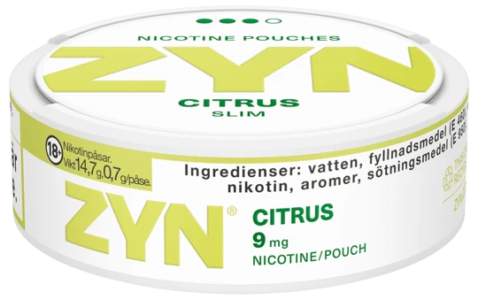 ZYN Citrus Slim Strong