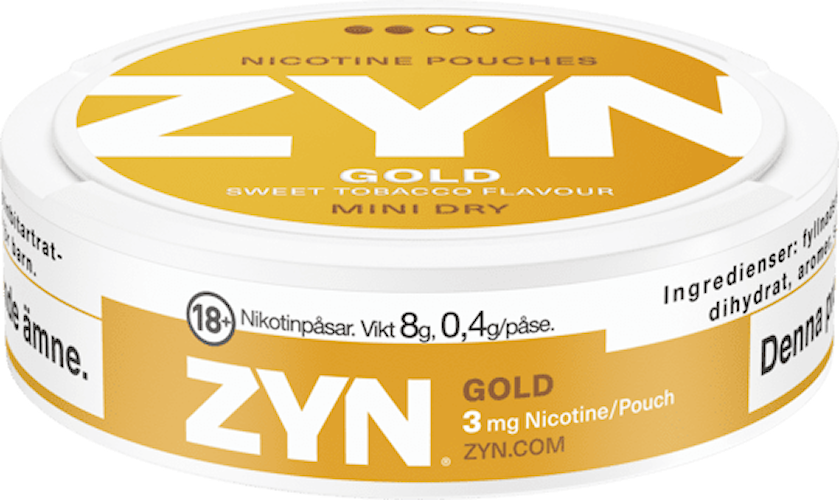 ZYN Gold Mini Dry Normal