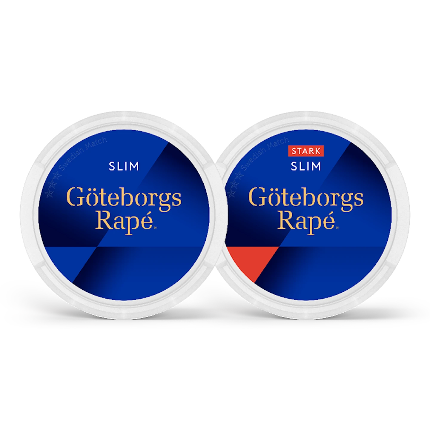Göteborgs Rapé White Slim Portion och White Slim Portion Strong Mixpack