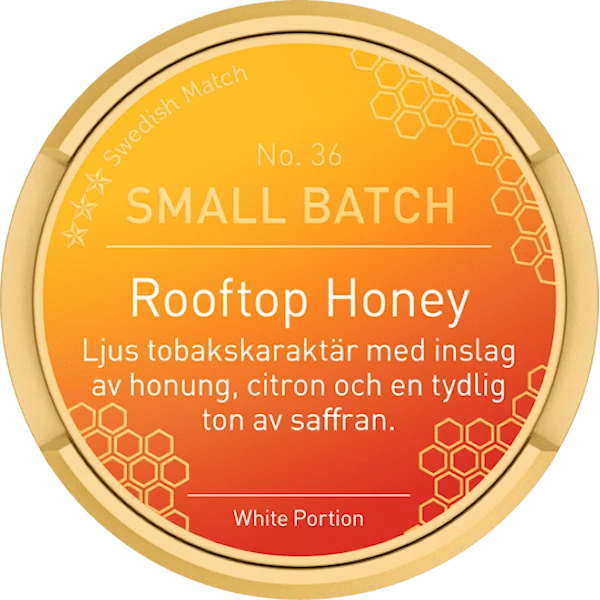 Small Batch No. 36 Rooftop Honey White Portion