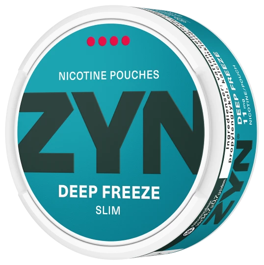 ZYN Deep Freeze Slim Extra Strong