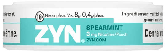 ZYN Spearmint Mini Dry Normal