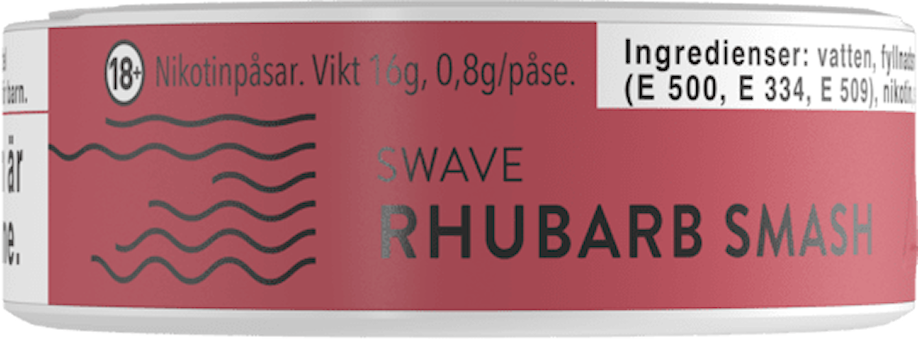 Swave Rhubarb Smash Slim Strong