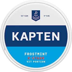 Kapten Frostmint Vit Portion Extra Stark