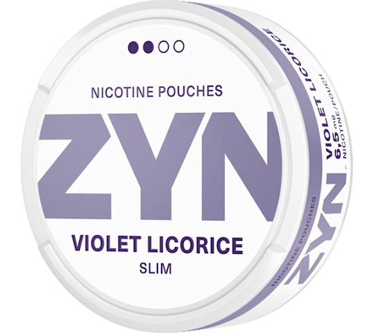 683 - ZYN Slim Violet Licorice S2 - 8g 60-540x540P